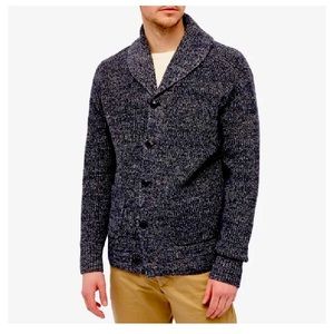 *New* RRL Navy Marled Cardigan- never worn